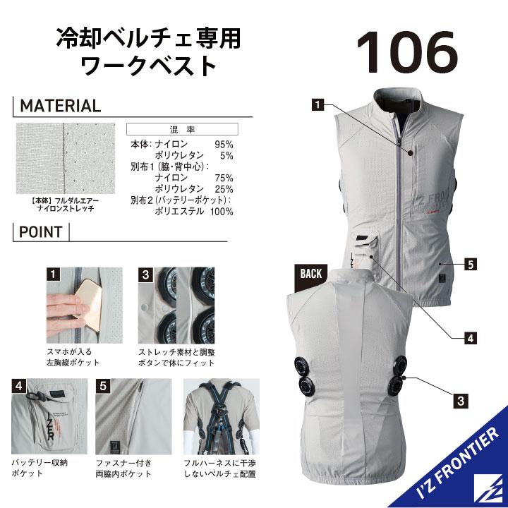 アイズフロンティア　106&PS101&90018　ペルチェ　M　3点セット① Amazon.co.jp: [アイズフロンティア] ベスト +ペルチェデバイス