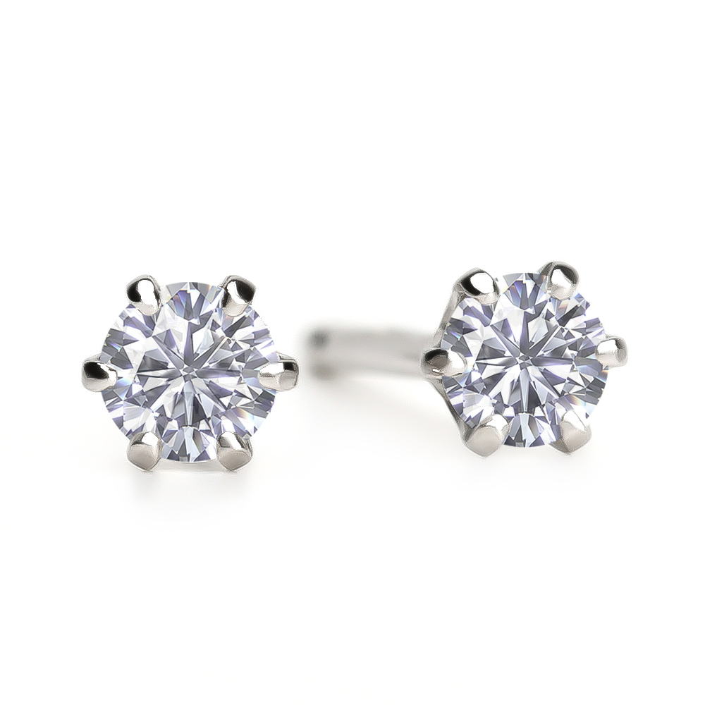 K10ダイヤモンドピアス（0.04ct）｜ピアス｜アガット 公式