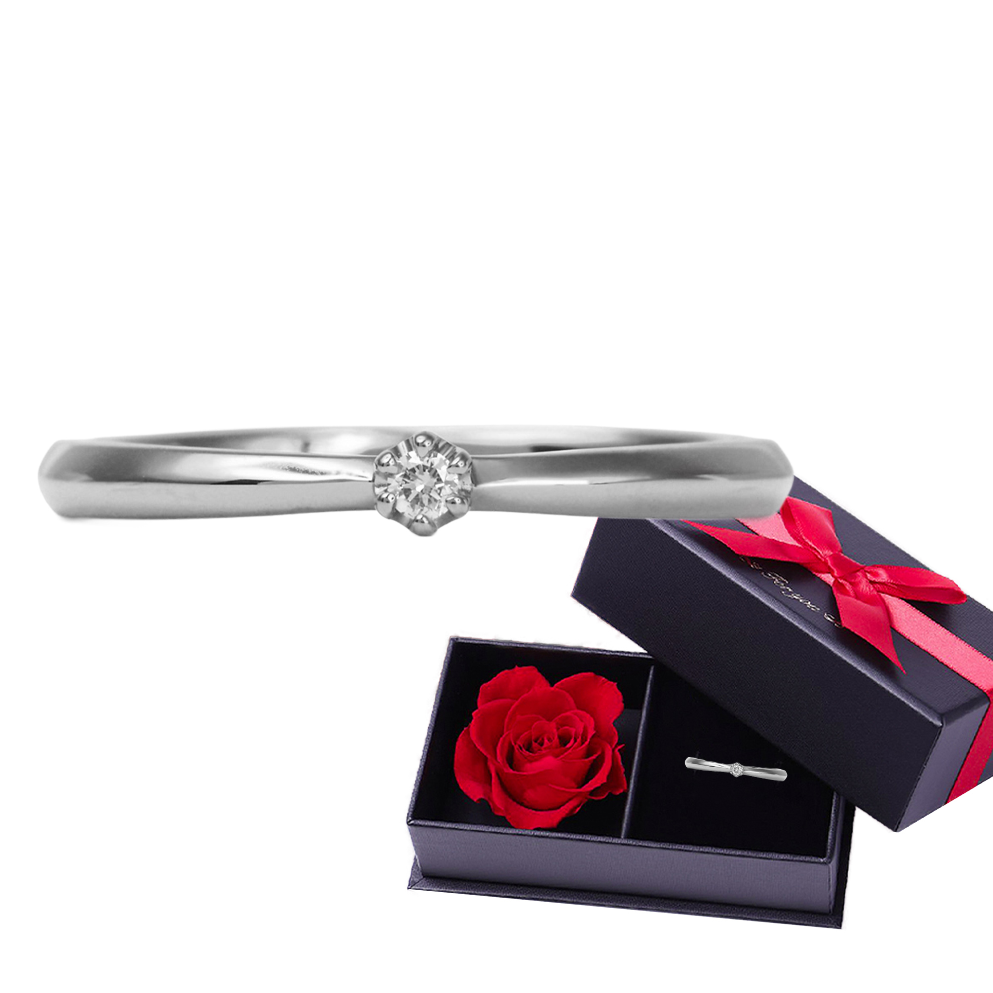 h*o様 Jewelry Studio PLUSTER ダイヤモンド リング ジュエリースタジオ プラスター（Jewelry Studio PLUSTER） 一粒
