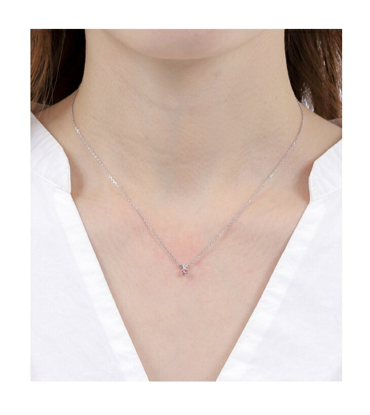 30%OFF ダイヤモンド ネックレス 一粒 ダイヤモンドネックレス ダイヤネックレス 一粒ダイヤ プラチナ 仕上げ 0.07ct レディース シンプル 爆買の画像