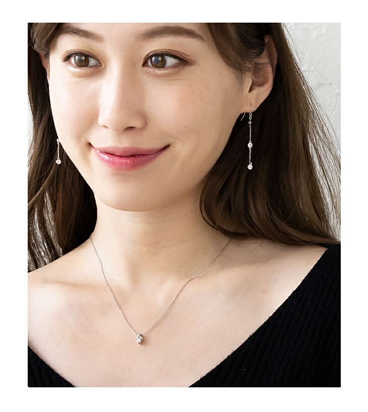 30%OFF ダイヤモンド ネックレス 一粒 ダイヤモンドネックレス ダイヤネックレス 一粒ダイヤ プラチナ 仕上げ 0.20ct レディース シンプル  ホワイトデー | ジュエリースタジオ プラスター | 09