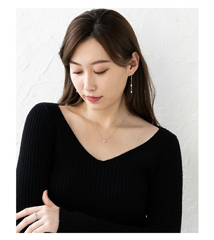 30%OFF ダイヤモンド ネックレス 一粒 ダイヤモンドネックレス ダイヤネックレス 一粒ダイヤ プラチナ 仕上げ 0.20ct レディース シンプル  ホワイトデー | ジュエリースタジオ プラスター | 10