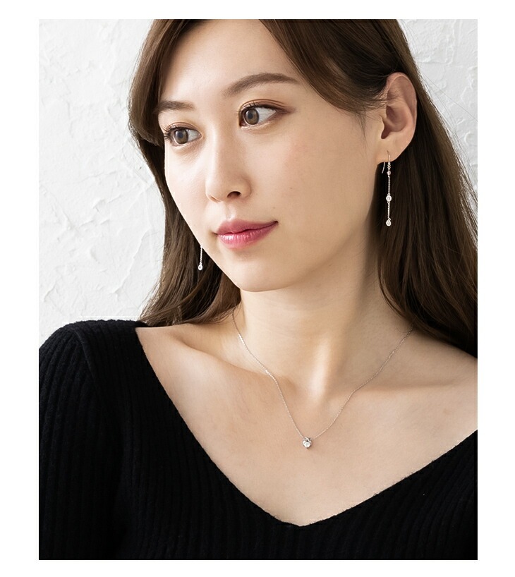 30%OFF ダイヤモンド ネックレス 一粒 ダイヤモンドネックレス ダイヤネックレス 一粒ダイヤ プラチナ 仕上げ 0.20ct レディース シンプル  ホワイトデー | ジュエリースタジオ プラスター | 11