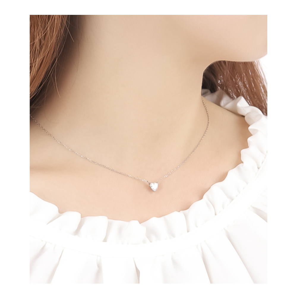 ネックレス レディース プラチナ 0.5ct ダイヤモンド 一粒 ダイヤ ダイヤモンドネックレス ラボグロウン   ブランド 爆買の画像