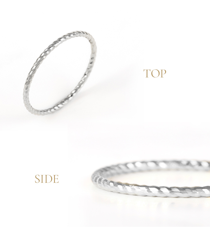 指輪 レディース メンズ プラチナ エタニティリング  リング プラチナ900 華奢 シンプル 誕生日 ホワイトデー | ジュエリースタジオ プラスター | 09