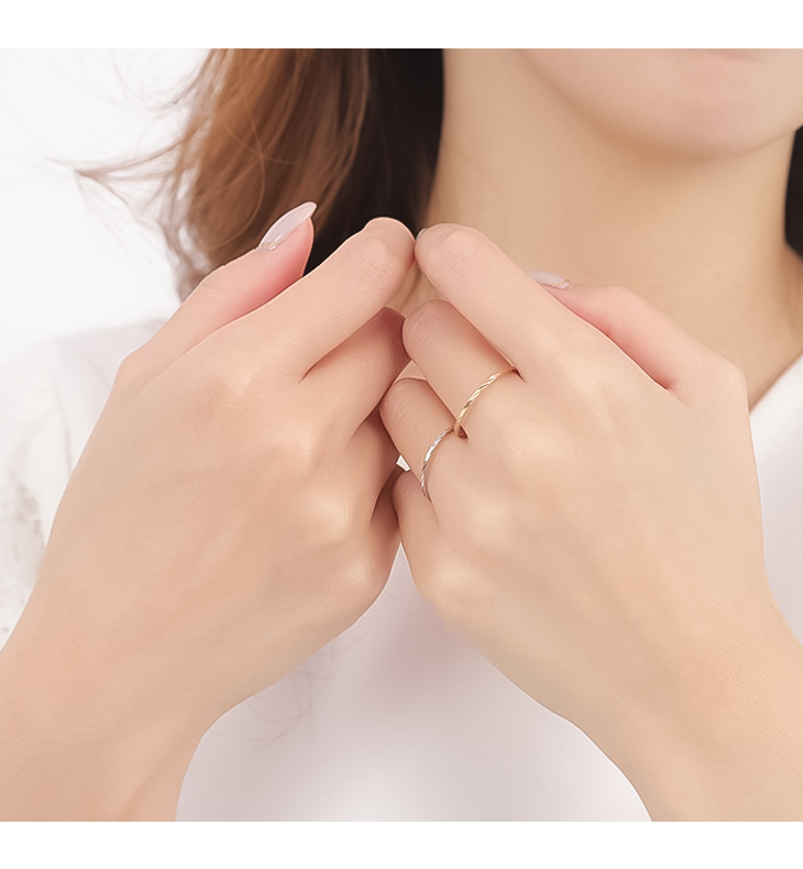 指輪 レディース メンズ プラチナ エタニティリング カットリング リング プラチナ900 華奢 シンプル ブランド | ジュエリースタジオ プラスター | 11