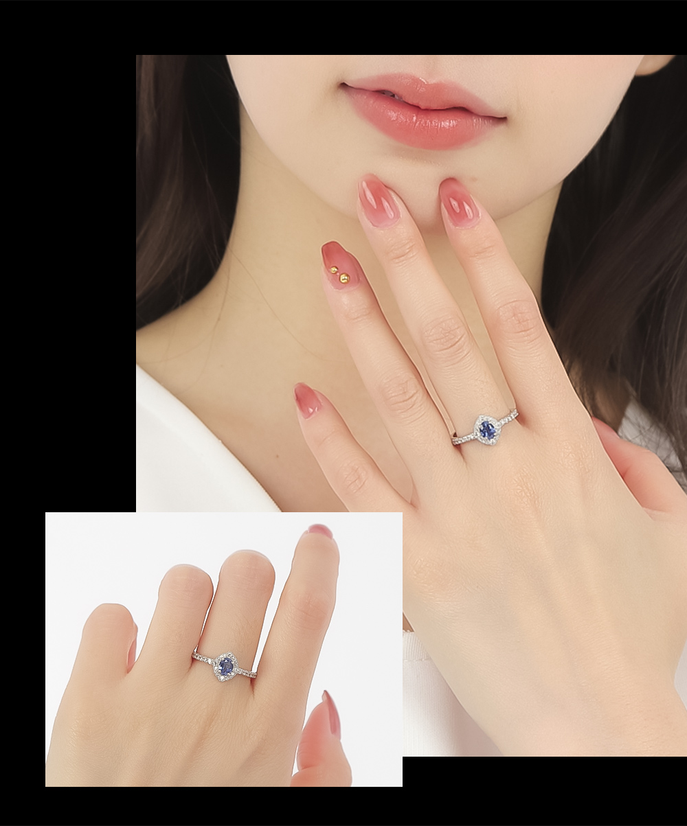 ジュエリースタジオ プラスター（Jewelry Studio PLUSTER） サファイア