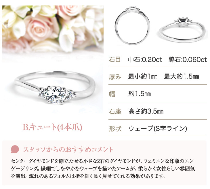 ダイヤモンドリング 一粒 婚約指輪 レディース プラチナ 婚約指輪 