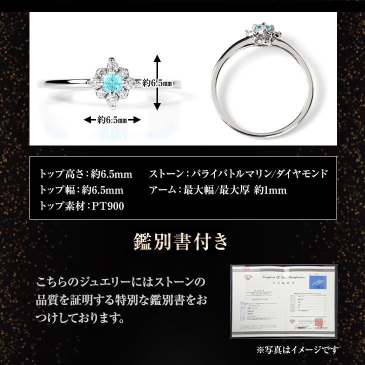 ジュエリースタジオ プラスター パライバトルマリン リング 指輪