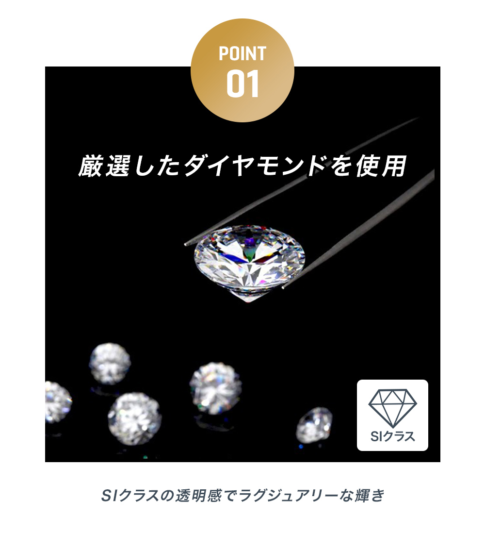 ダイヤモンド ネックレス レディース 一粒 ゴールド プラチナ 仕上げ 金属アレルギー対応 ダイヤ 誕生日 プレゼント 女性 誕生日プレゼント ギフト 爆買 関連画像4