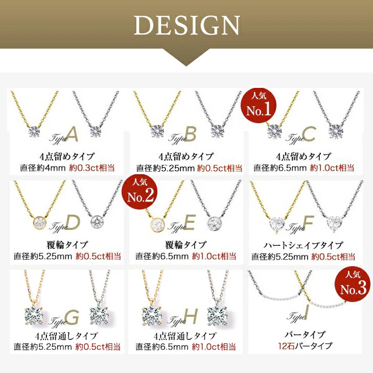 ネックレス レディース 50代 40代 30代 20代 一粒 シンプル ジルコニア 1カラット プラチナ アレルギー対応 女性 爆買 関連画像2