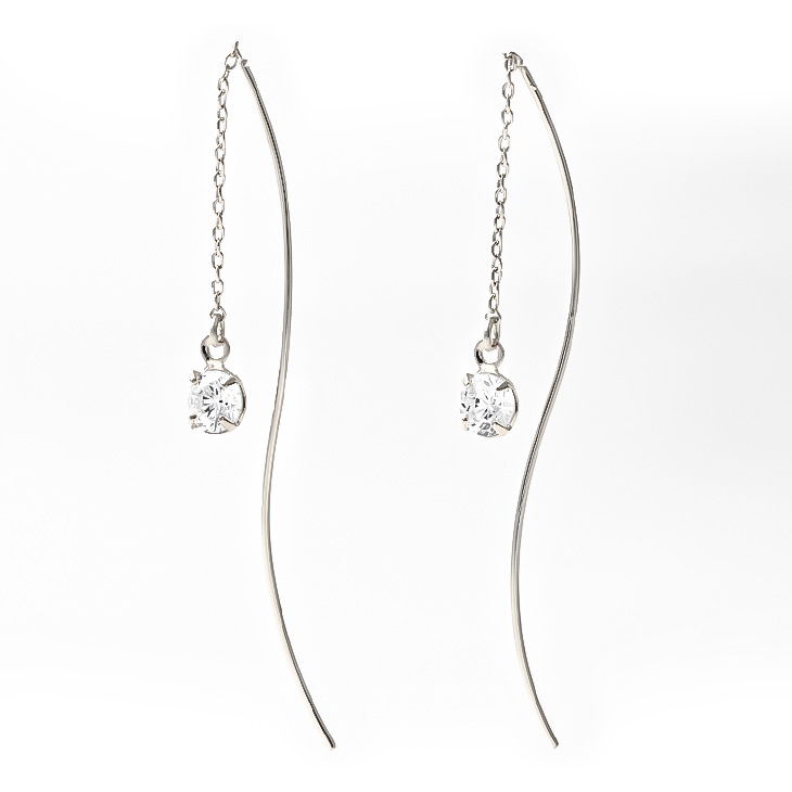 ピアス レディース アレルギー対応 アメリカン アメリカンピアス チェーン アレルギー対応対応 大きめ 揺れる 18金 18k プレゼント ギフト 女性 | ジュエリースタジオ プラスター | 01