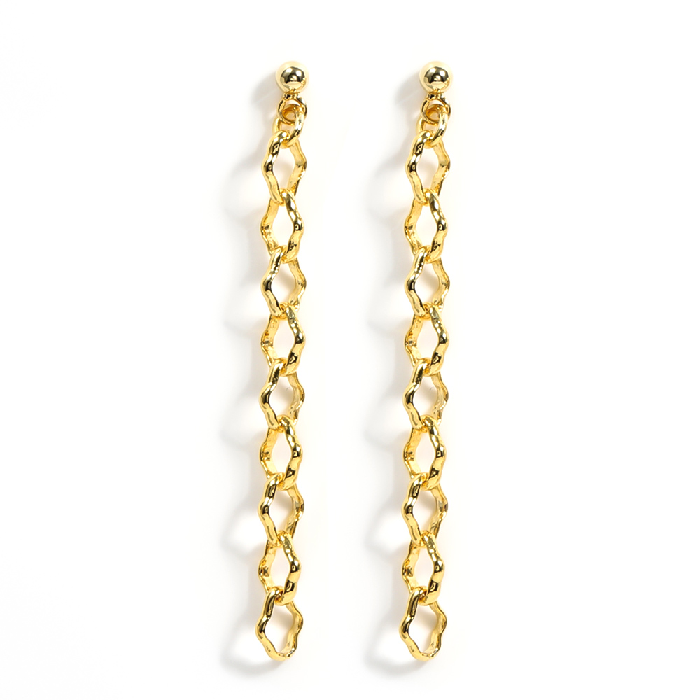 30%OFF ピアス 金属アレルギー 18k 18金 つけっぱなし レディース チェーンピアス ロングピアス シンプル キャッチ シリコン メンズ 女性 | ジュエリースタジオ プラスター | 02