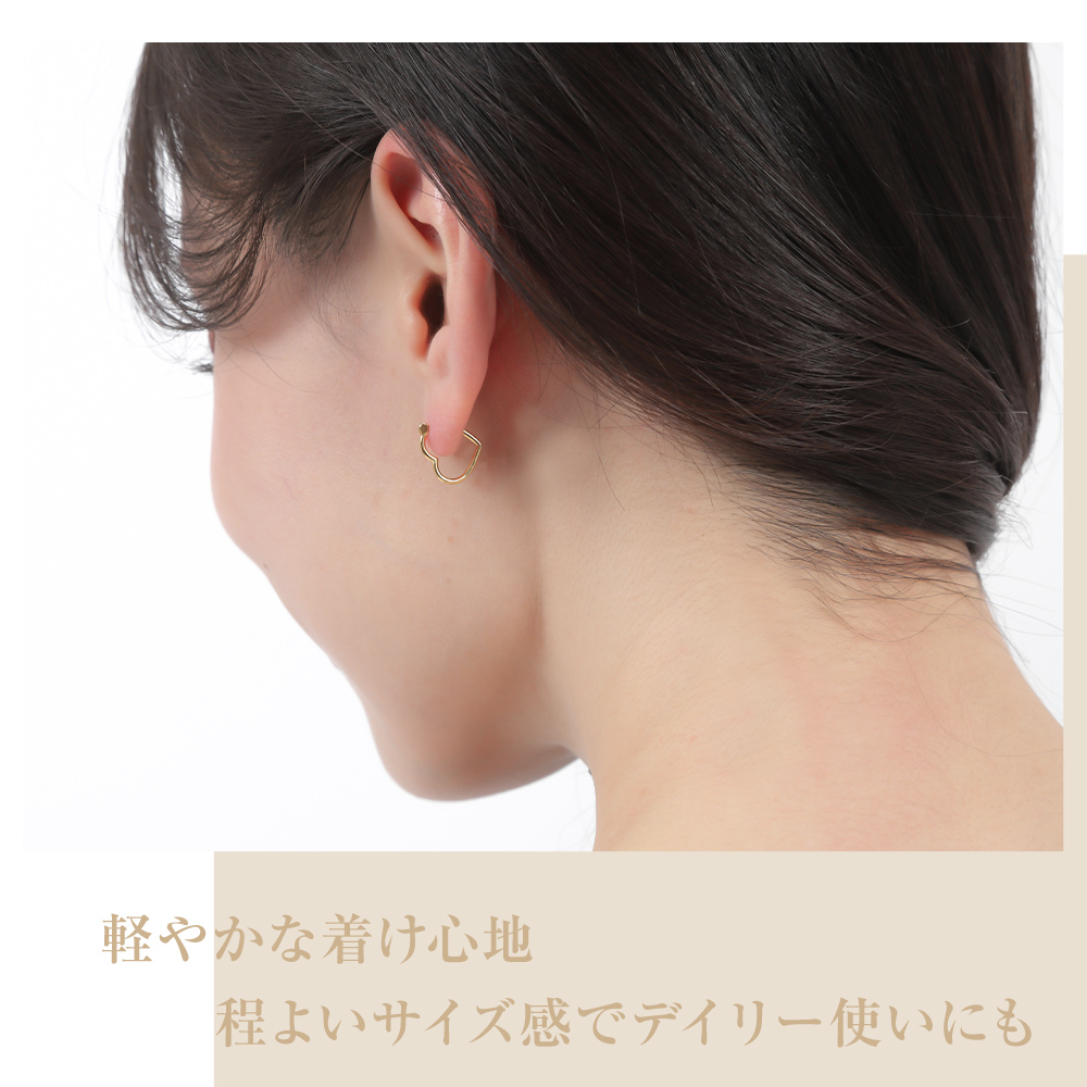 ジュエリースタジオ プラスター ピアス アレルギー対応 18k 18金