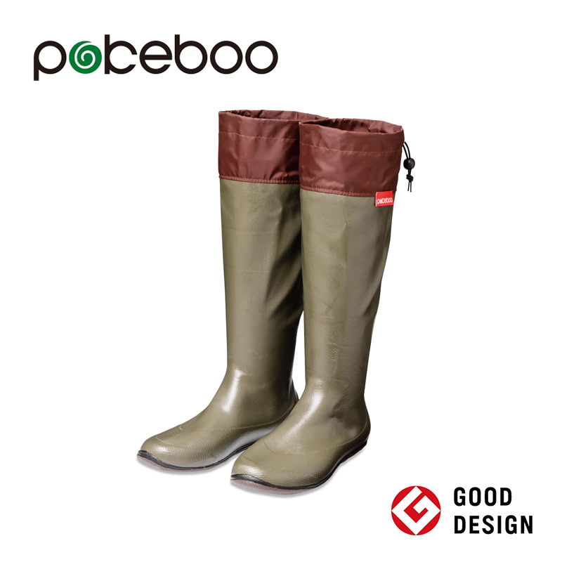 pokeboo ポケブー 長靴 農業用 園芸用 ガーデニング 野外フェス キャンプ 釣り 防水 ATOM アトム 三冨 D |  | 02