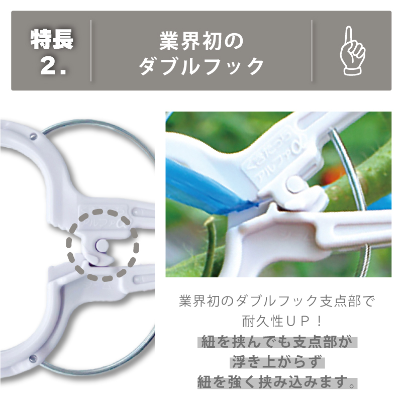 2000個 (200個×10袋) くきたっちアルファ 20 グレー 灰色 A20-GY200 細