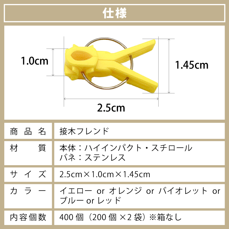 400個選べる接木フレンド
