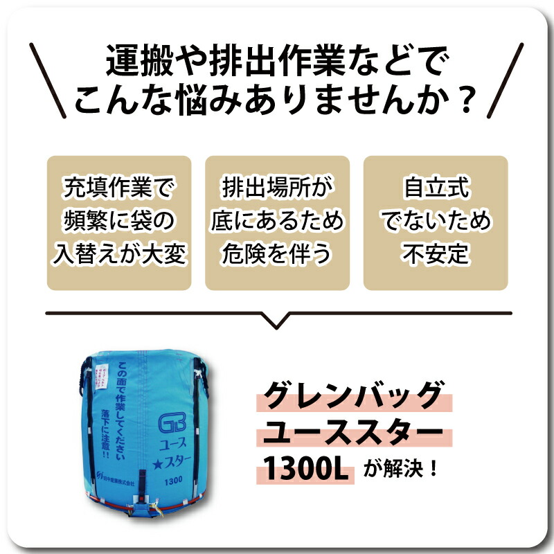 2個グレンバッグユーススター1300L