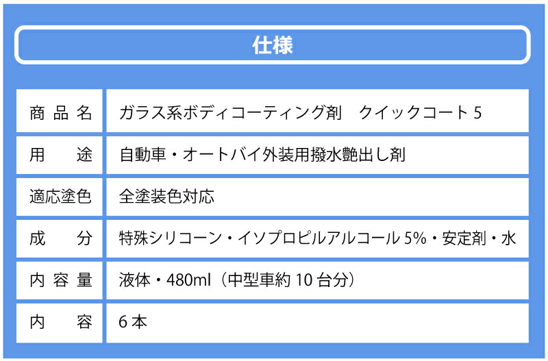 クイックコート5