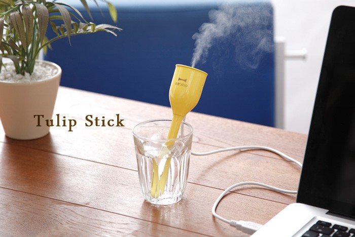 ポイント10倍】 BRUNO パーソナル 超音波加湿器 TULIP STICK