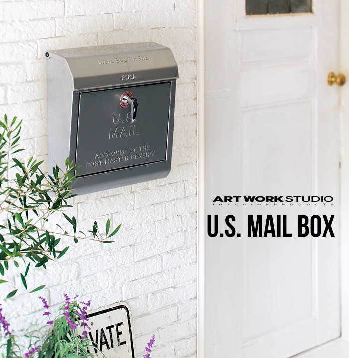 ポスト　アメリカンメールボックス　u.s. mail box mailbox artworkstudio アートワークスタジオ
