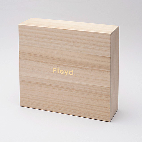 Floyd 波佐見焼 茶碗 ペア 夫婦茶碗 富士箱 一富士二鷹三茄子 桐