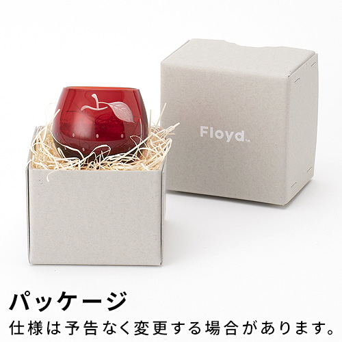 Floyd（フロイド） 江戸硝子 りんご 1pc 単品 盃 日本酒 おちょこ 冷酒