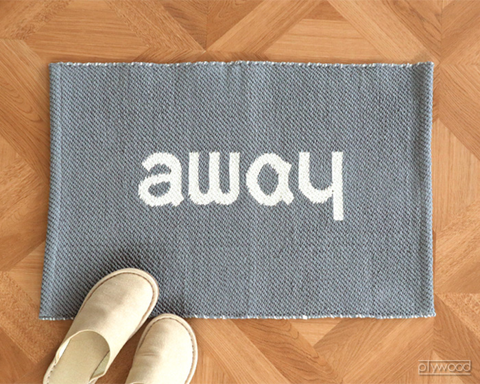 Floyd（フロイド） 玄関マット 室内 洗える ホーム & アウェイ ラグ 50