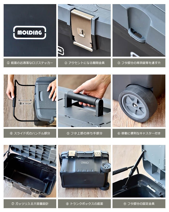 収納ボックス フタ付き おしゃれ 大型 molding トランクボックス 収納ボックス フタ付き おしゃれ 大型 molding トランクボックス
