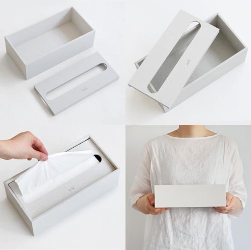 【特典付】 ペーパータオルケース  soil GEM PAPER TOWEL BOX P2倍の画像