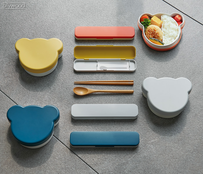 tak KIDS DISH ランチボックス ベア JTN-0170 | キッチン