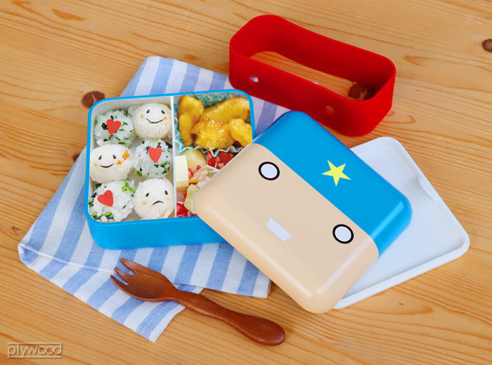 遊星少年 パピイ 昭和 ＴＶ アニメ 弁当箱 ランチ ＢＯＸ a148 未使用☆昭和レトロ☆遊星少年パピィ☆お弁当箱☆水色 - メルカリ