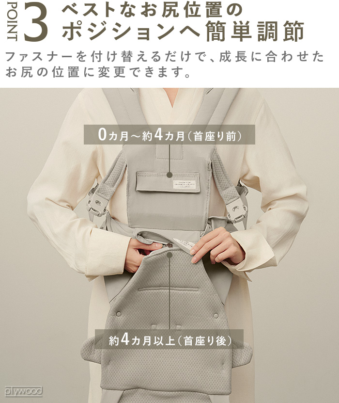 【近隣配達可】【箱付き】AIRBUGGY BABY CARRIER エアバギーベビーキャリア（抱っこ紐） 抱っこ紐 | エアバギー公式オンラインストア[AIRBUGGY Official