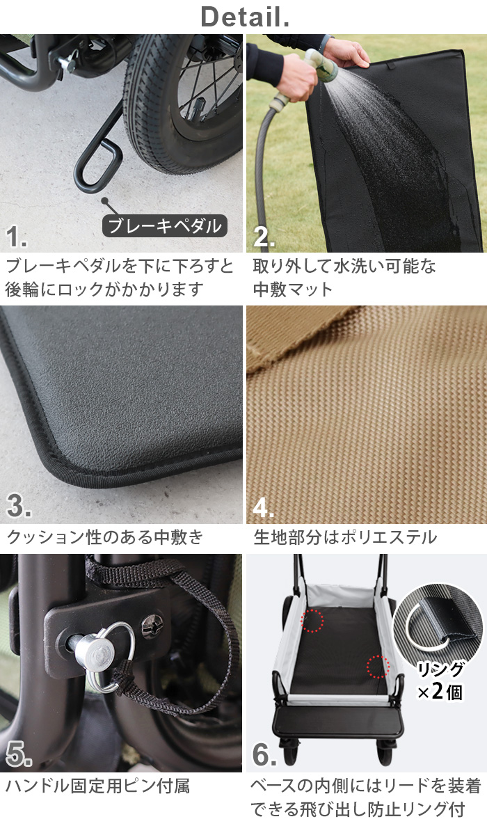 AIRBUGGY（エアバギー） ペットカート ペットバギー 大型犬 コンパクト