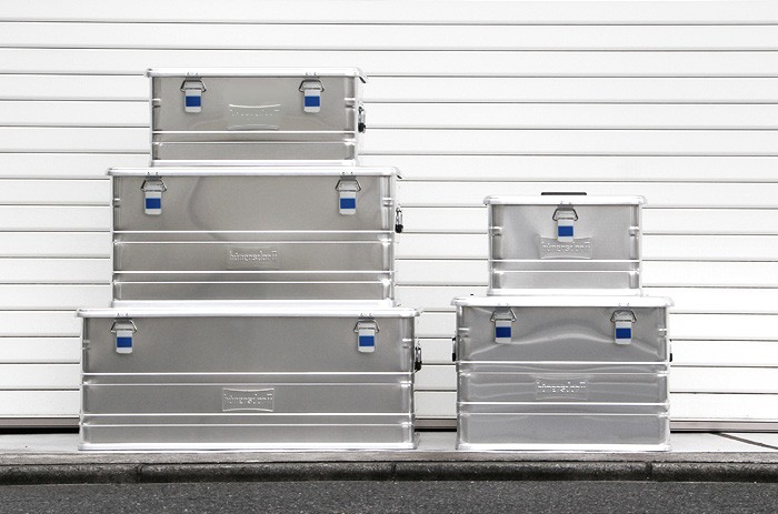 【専用】ヒューナースドルフ　アルミ製コンテナ　30リットル HUNERSDORFF ヒューナースドルフ / 「Aluminium Profi Box 