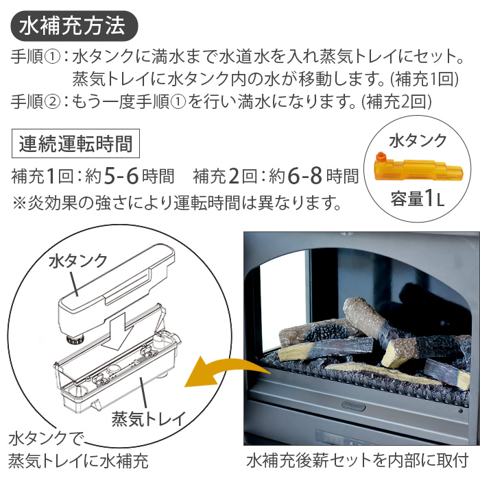 Dimplex（ディンプレックス） 【選べる特典付】 電気暖炉 Dimplex