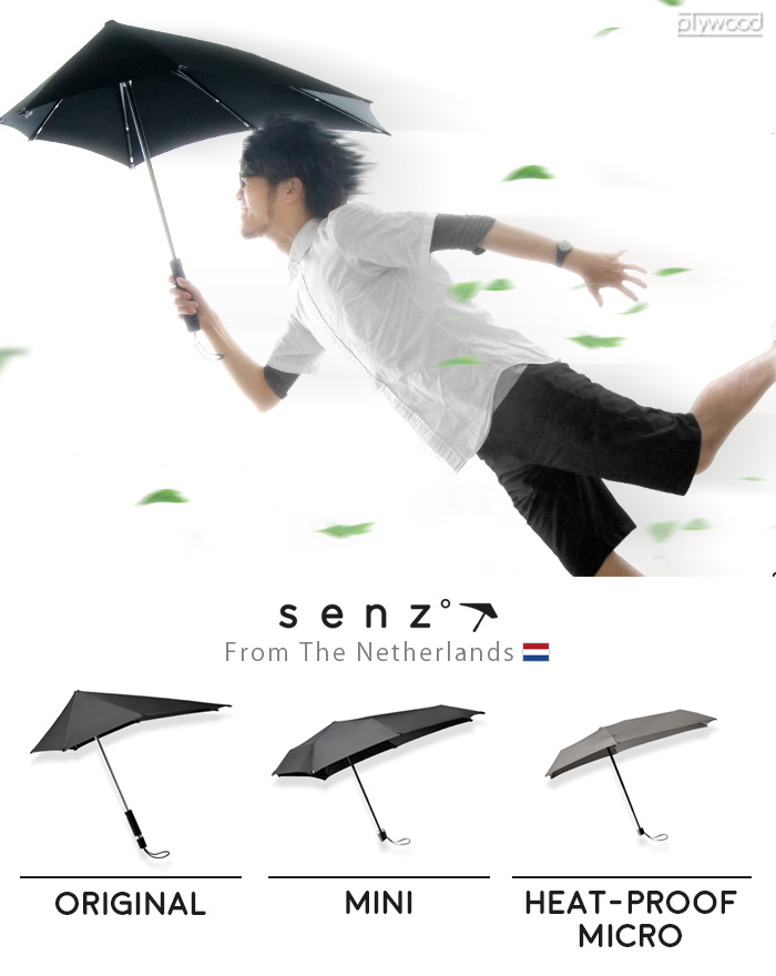 【LINEギフト用販売ページ】折りたたみ傘 晴雨兼用 耐風 傘 センズ アンブレラ ミニ SENZ Umbrellas NEW SENZ MINI  頑丈 デザイン 雨傘 日傘 おしゃれ