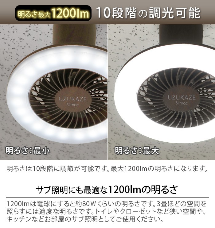 Slimac UZUKAZE mini LEDファンシーリング FCE-222 / FCE-223 : 13425025 : plywood - 通販  - Yahoo!ショッピング