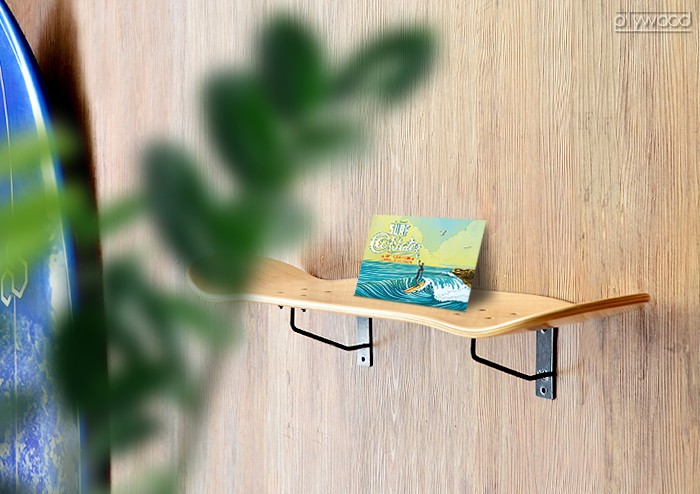 壁面収納 棚 ウォールシェルフ ラック デッキラック DECK RACK 送料