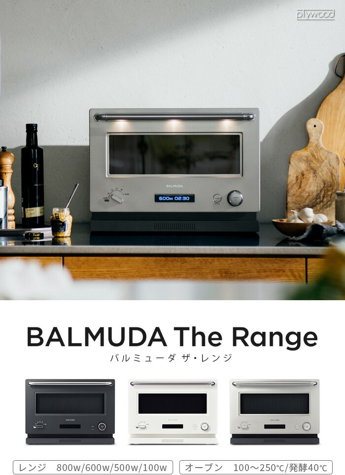2023年発売モデル 正規店 バルミューダ ザ・レンジ BALMUDA The Range
