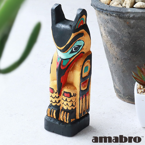 amabro トーテムポール 置物 置き物 おしゃれ かわいい アマブロ