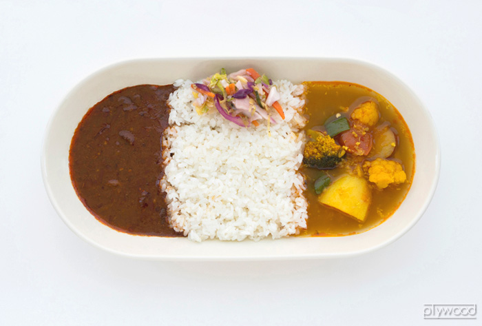 カレー皿 ユザーン カレー皿「仕切りが取れるカレー皿」 Yellow（イエロー