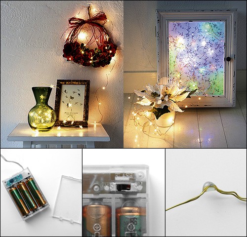 イルミネーション フェアリーライト ≪LED40球/430cm≫ 40LED FAIRY イルミネーション フェアリーライト ≪LED40球/430cm≫ 40LED FAIRY