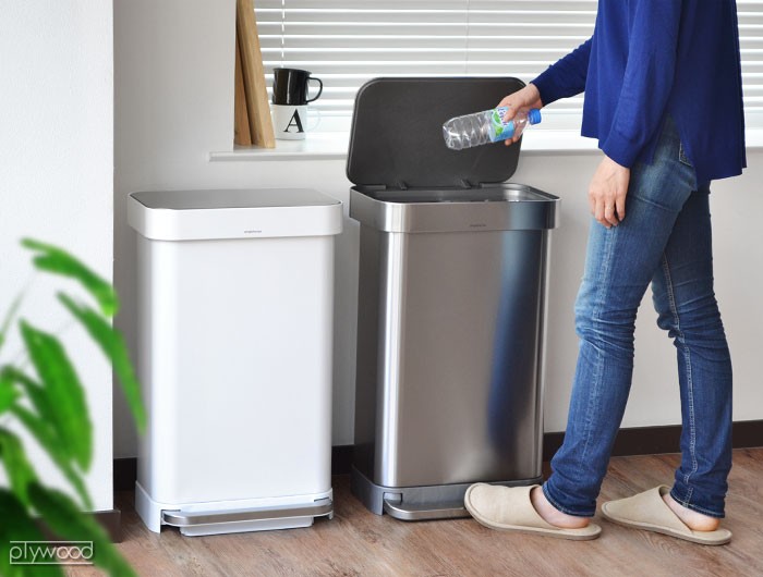 simplehuman（シンプルヒューマン） ゴミ箱 ふた付き レクタンギュラー