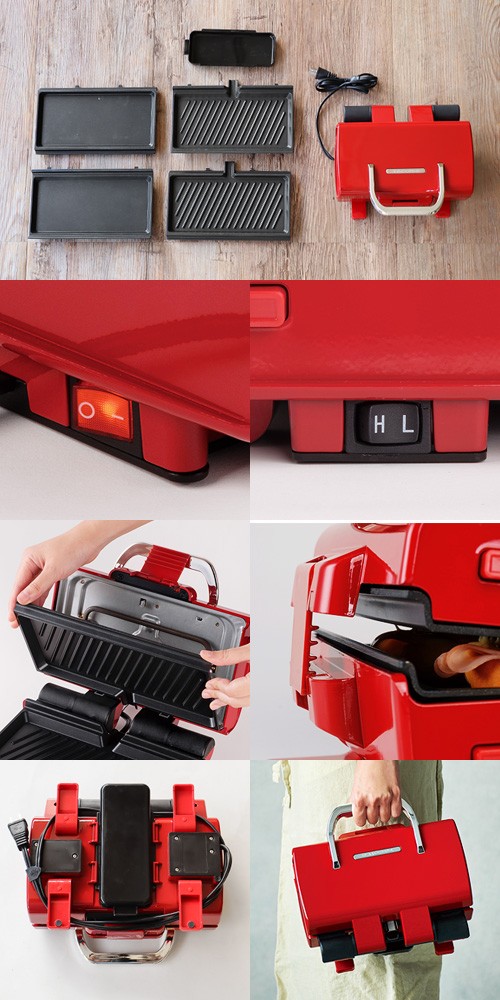 選べる特典付 レコルト 2ウェイグリル アメット recolte 2Way Grill Amet RWG-1｜plywood｜03