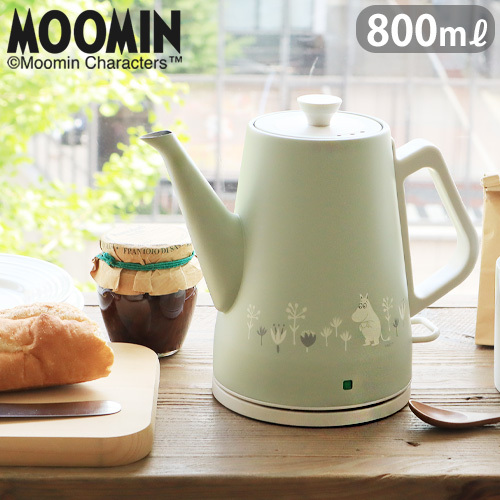 特典付き★電気ケトル レコルト クラシックケトル クレール ムーミン recolte Classic Kettle Clair MOOMIN  [0.8L / RCK-3]