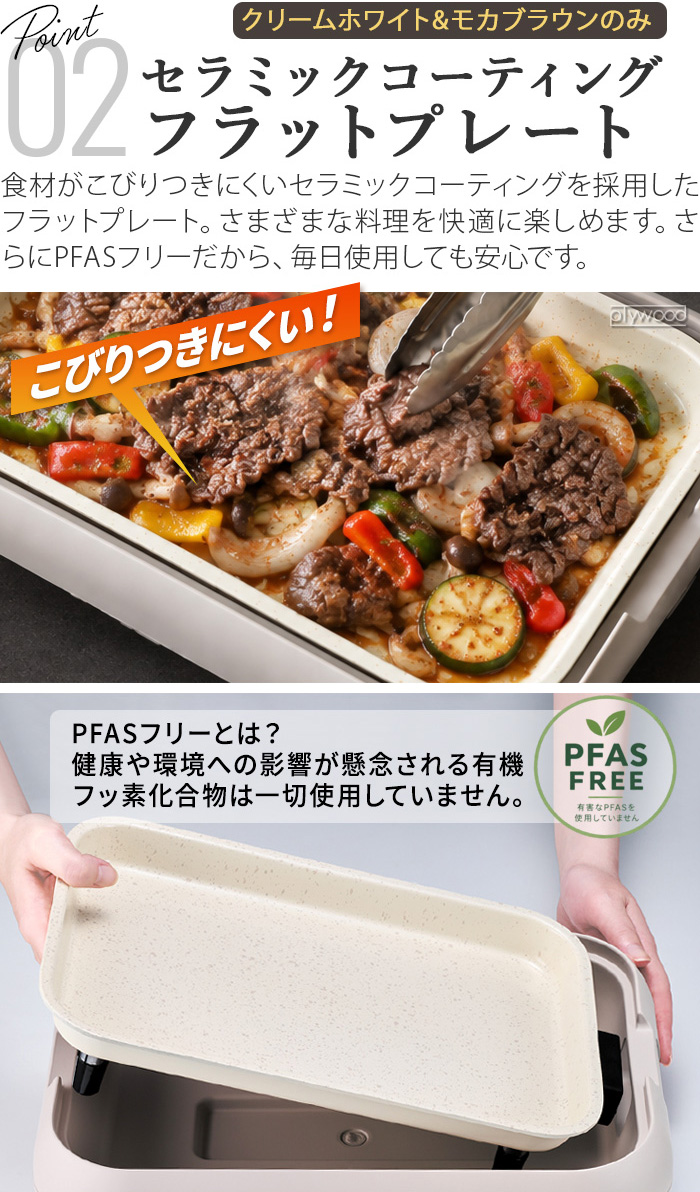 recolte（レコルト） 【2大特典付】 ホットプレート グリルプレート