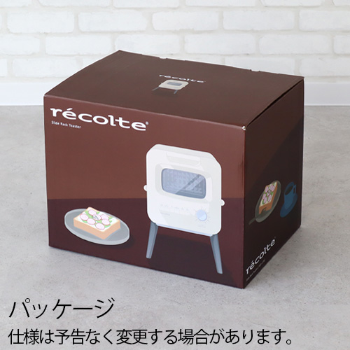 レコルト トースター 新品 箱無し recolte 数量限定ブレッドBOX付☆ レコルト スライドラックトースター