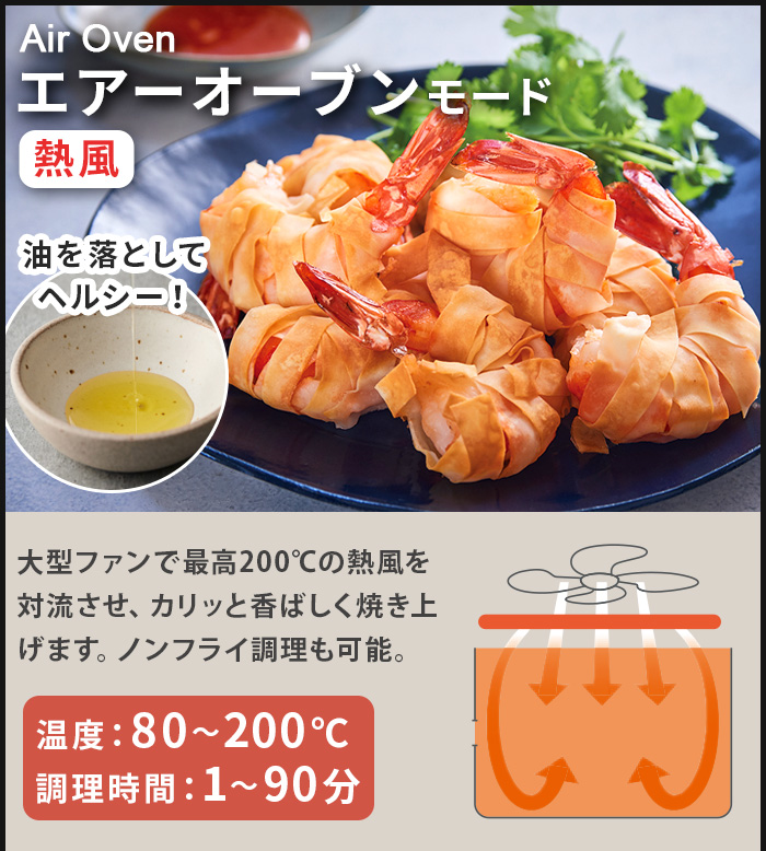 新品 人気ノンフライヤー♪油なしで揚げ物カリッカリ＆ジューシーで
