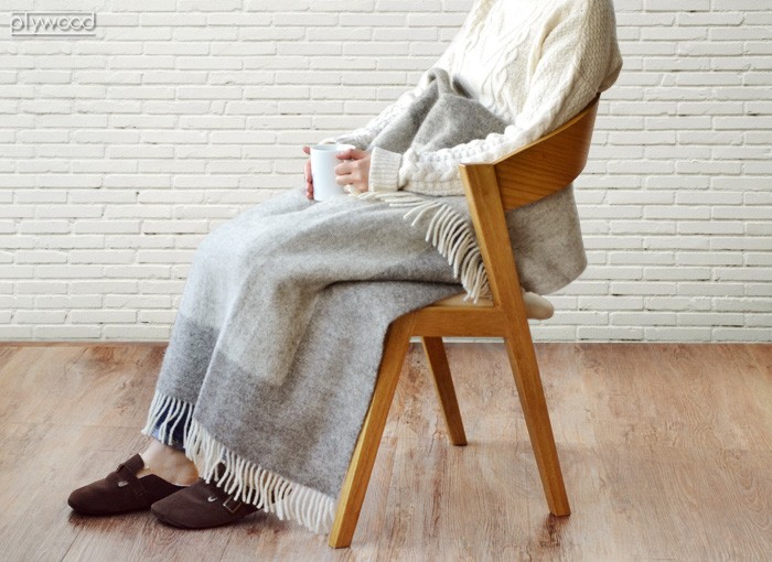 シルケボーウルドスピンデリ ひざ掛け 85×130cm ハーフケット